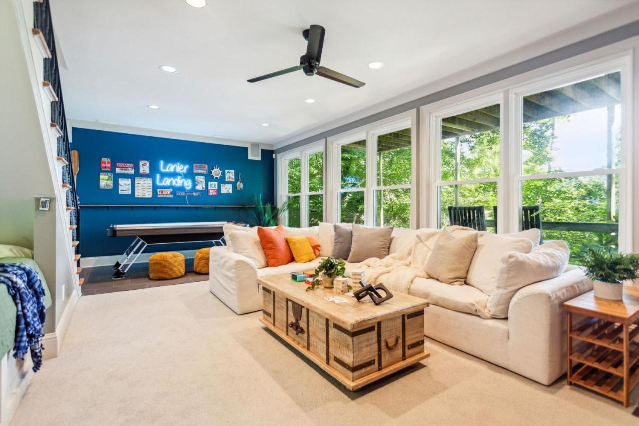 Lanier Landing - Private Dock Hot Tub Game Room Gainesville Exterior foto