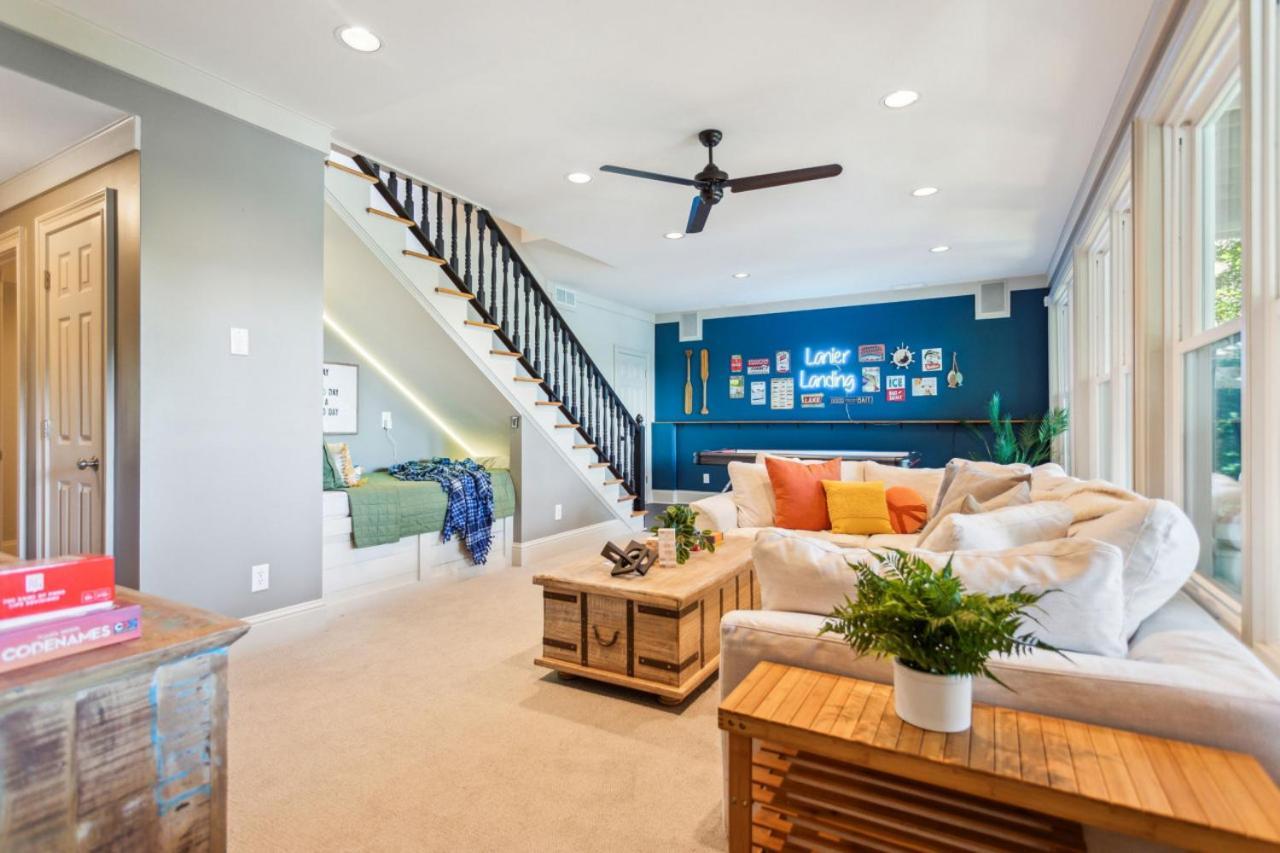 Lanier Landing - Private Dock Hot Tub Game Room Gainesville Exterior foto